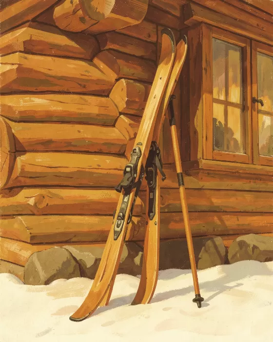 Vintage Skis