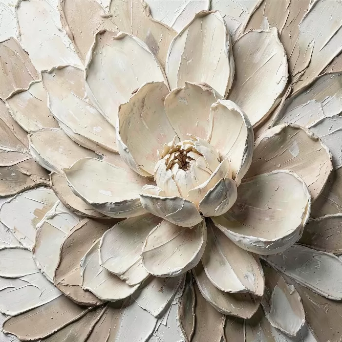 Plaster Peonies