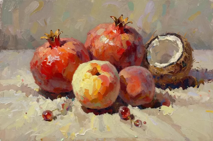 Pomegranate Peaches