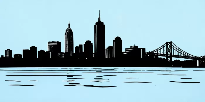 Lakefront Skyline