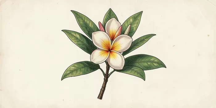 Ivory Plumeria