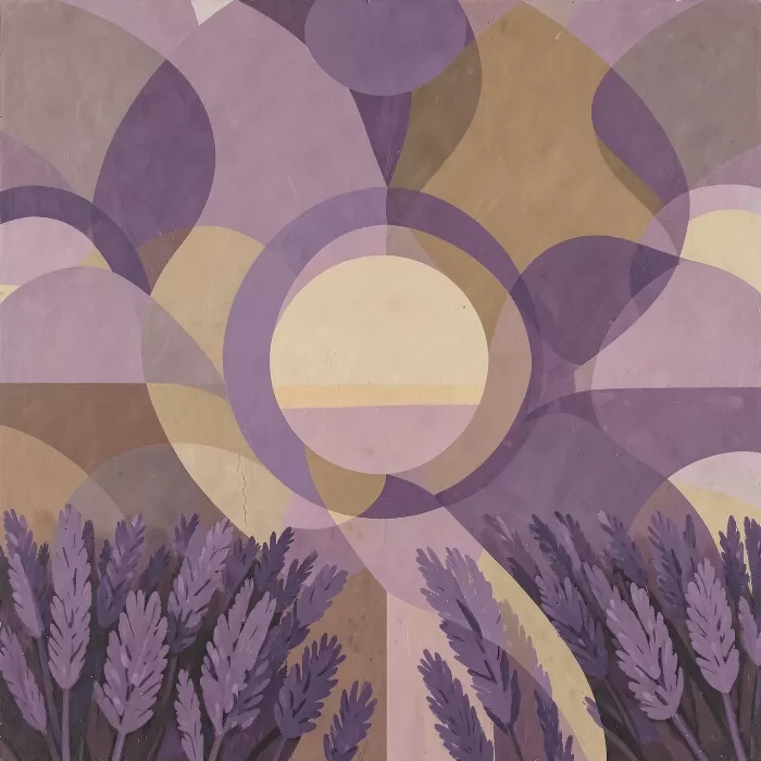 Lavender Sunset