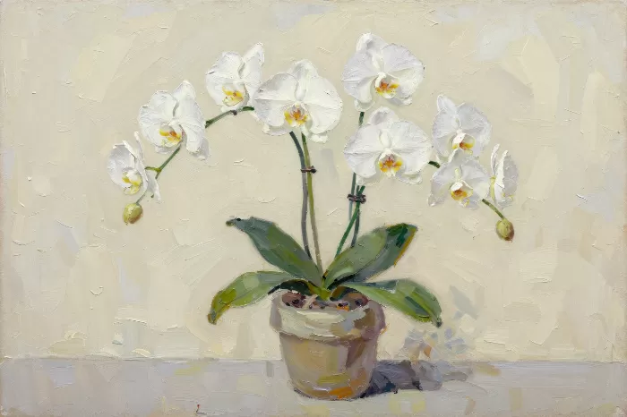 Impasto Orchid