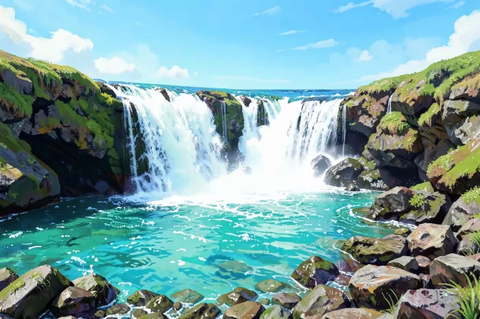 Shoreline Cascade
