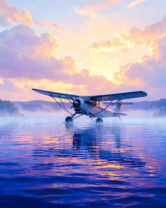Misty Seaplane