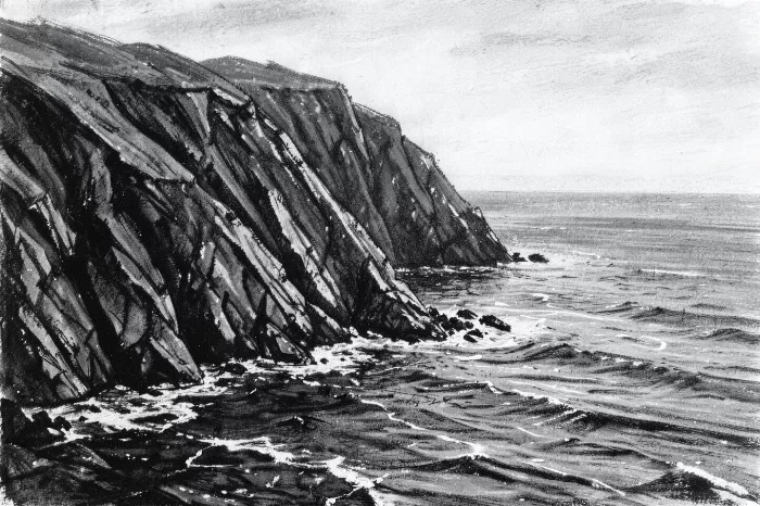 Cliff And Sea