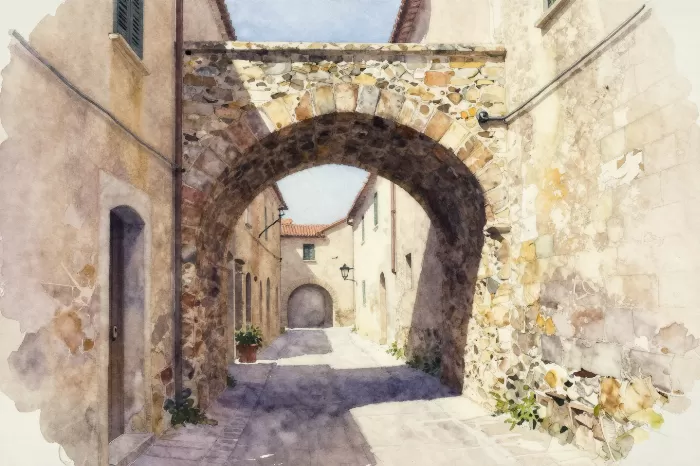 Arched Alley