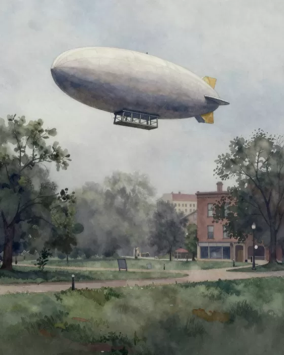 Misted Zeppelin