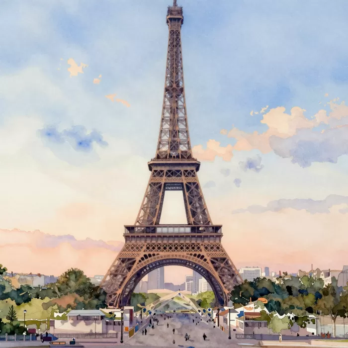 Eiffel Twilight