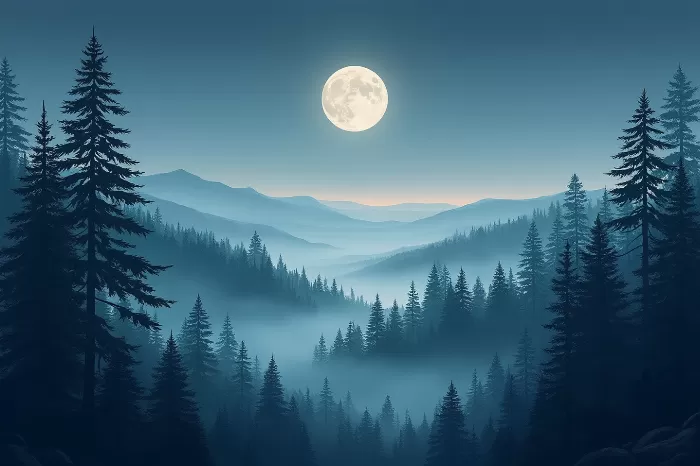 Moonlit Pines II