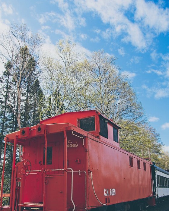 Lewisport Rail Car - Newfoundland art print