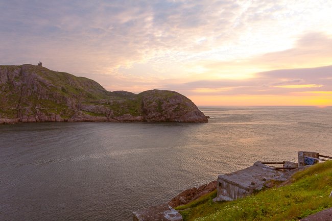 Harbour Bunker - Newfoundland art print