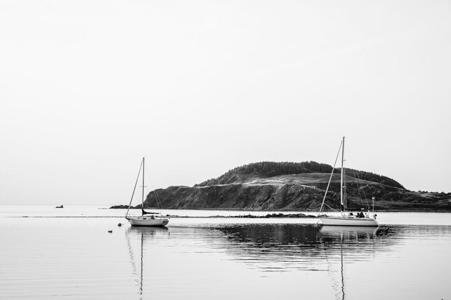 Nautical Reflections - Newfoundland art print