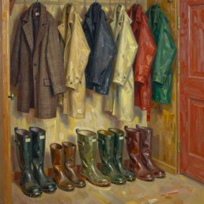 Sunlit Mudroom