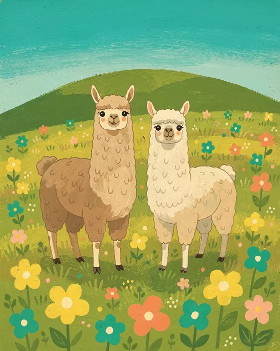 Friendly Llamas