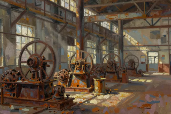 Sunlit Factory