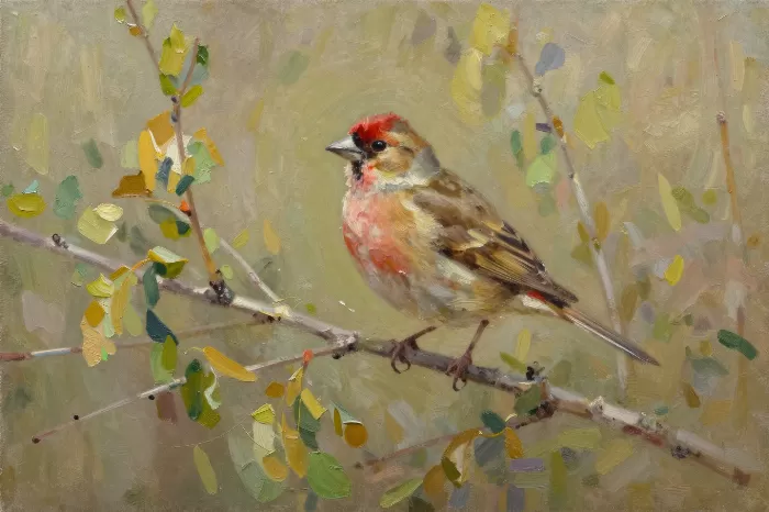 Sunlit Finch