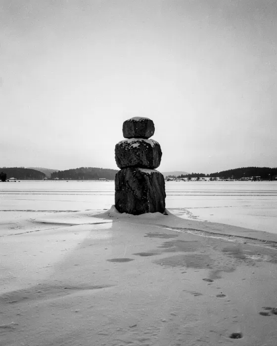 Frozen Inuksuk