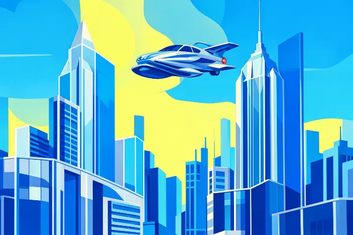Retro Cityscape