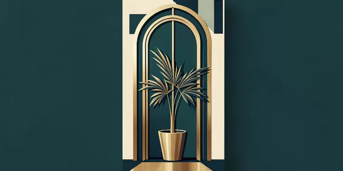 Teal Deco