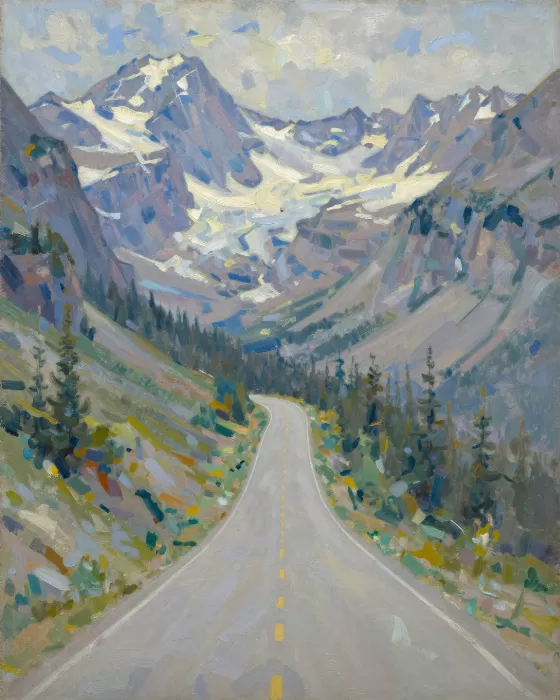 Sunlit Ascent