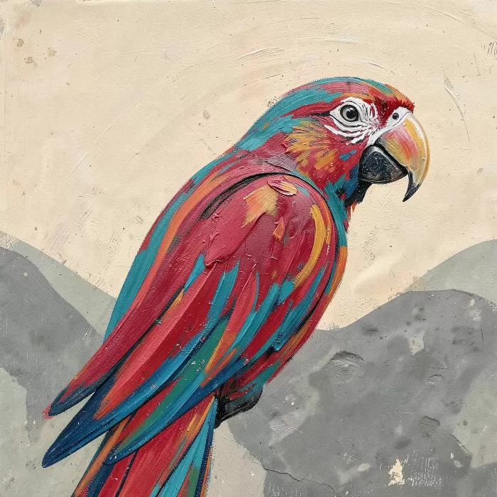 Crimson Parrot