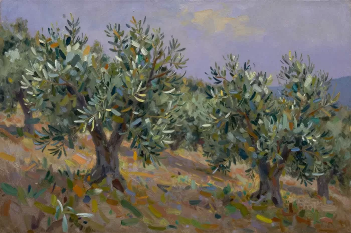 Violet Hillside