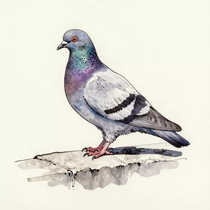 Ledge Pigeon
