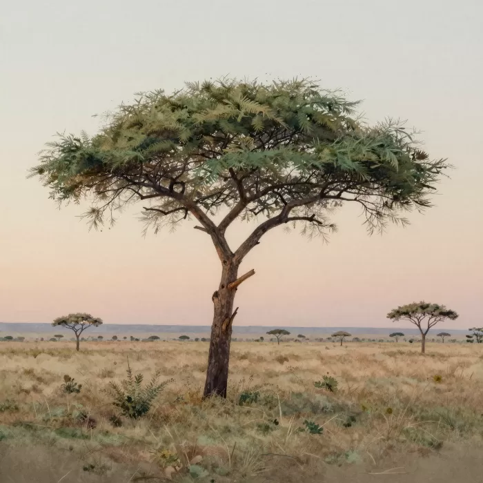 Solitary Acacia