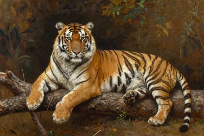 Resting Tiger