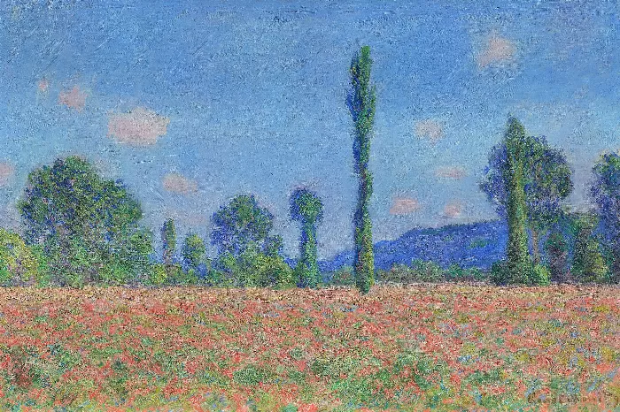Claude Monet Poppy Field