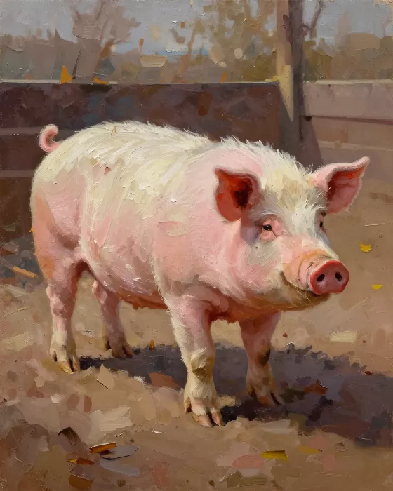 Pig In Light