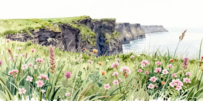 Cliffside Grasses
