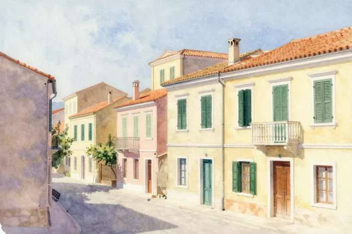 Corfu Facades