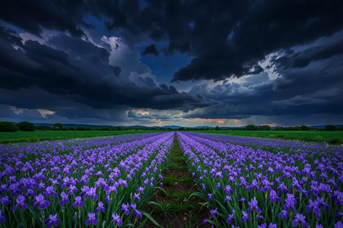 Storm Irises