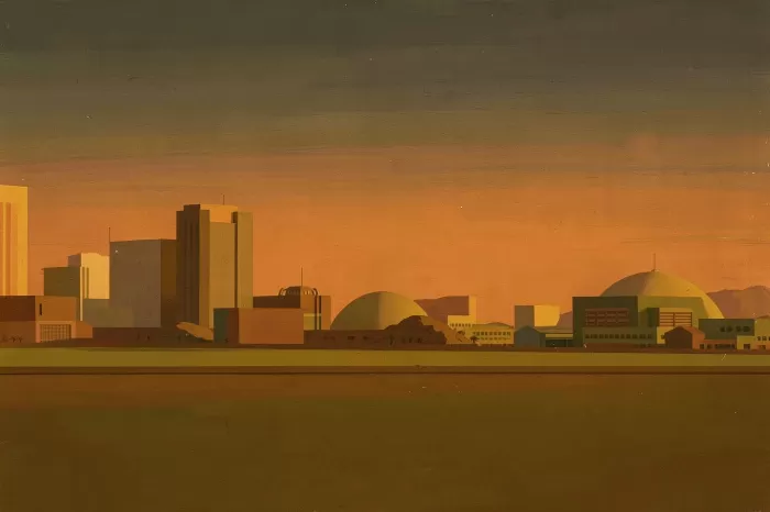 Retro Skyline