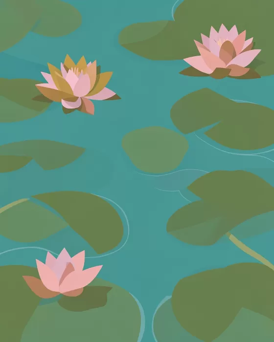 Teal Lilypad