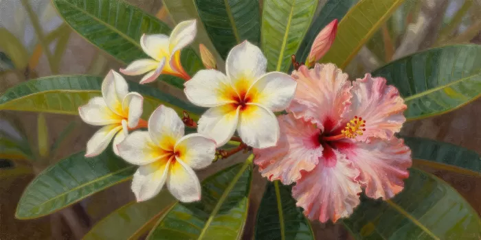 Tropical Plumeria