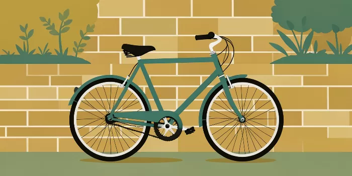 Teal Bicycle