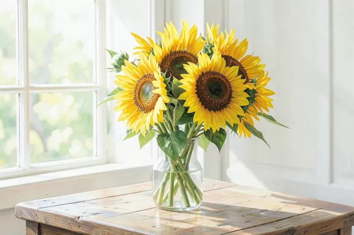 Sunflower Window