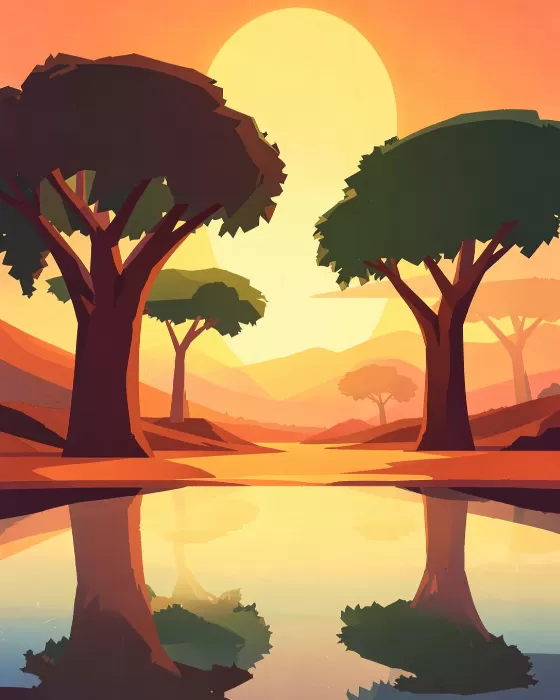 Golden Baobabs
