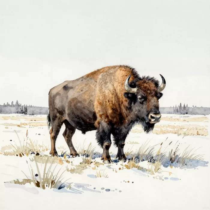Winter Bull