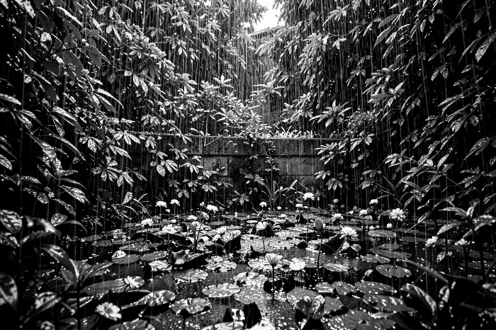 Garden Downpour