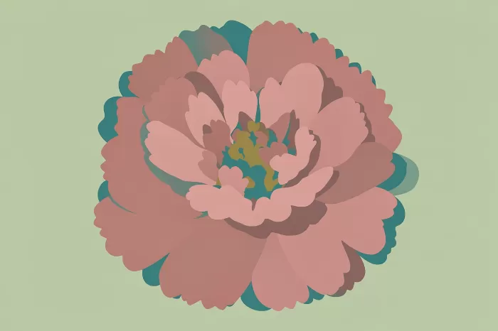 Mid Century Floral