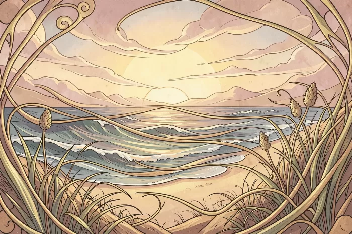 Sunset Shoreline