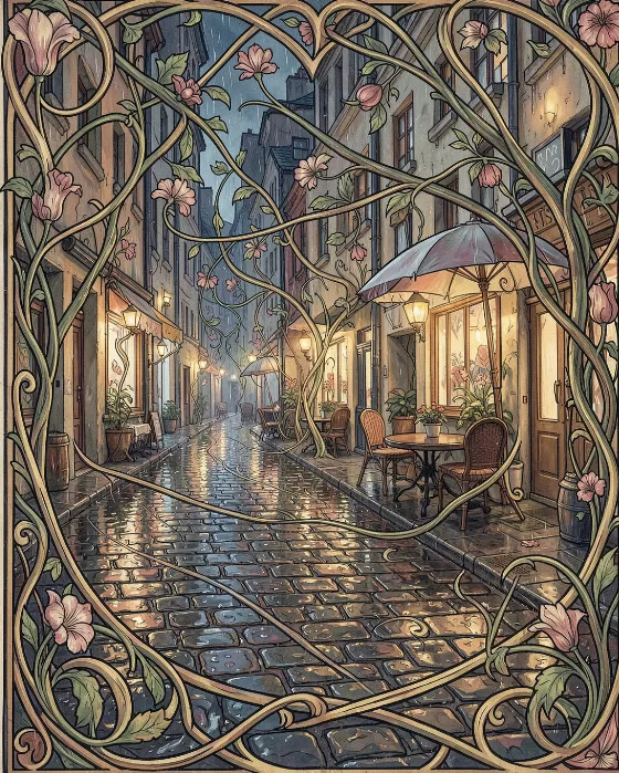 Vine Wrapped Street