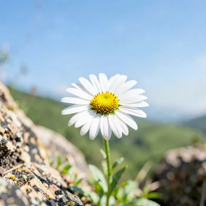 Sunlit Daisy