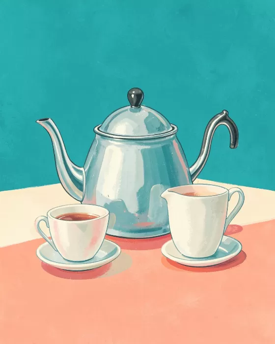 Silver Teapot