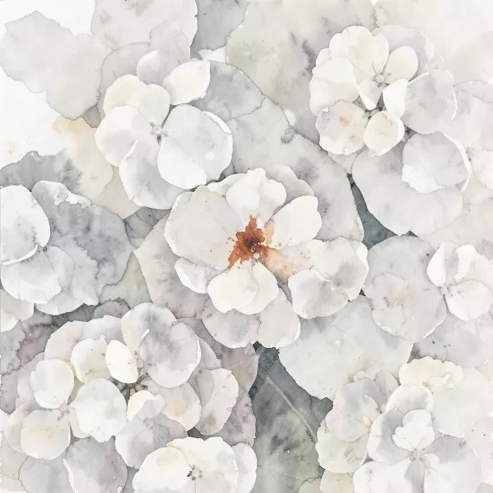 Neutral Hydrangeas