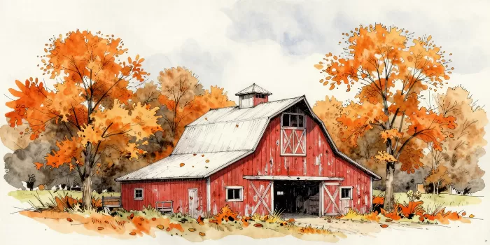 Barn Orchard